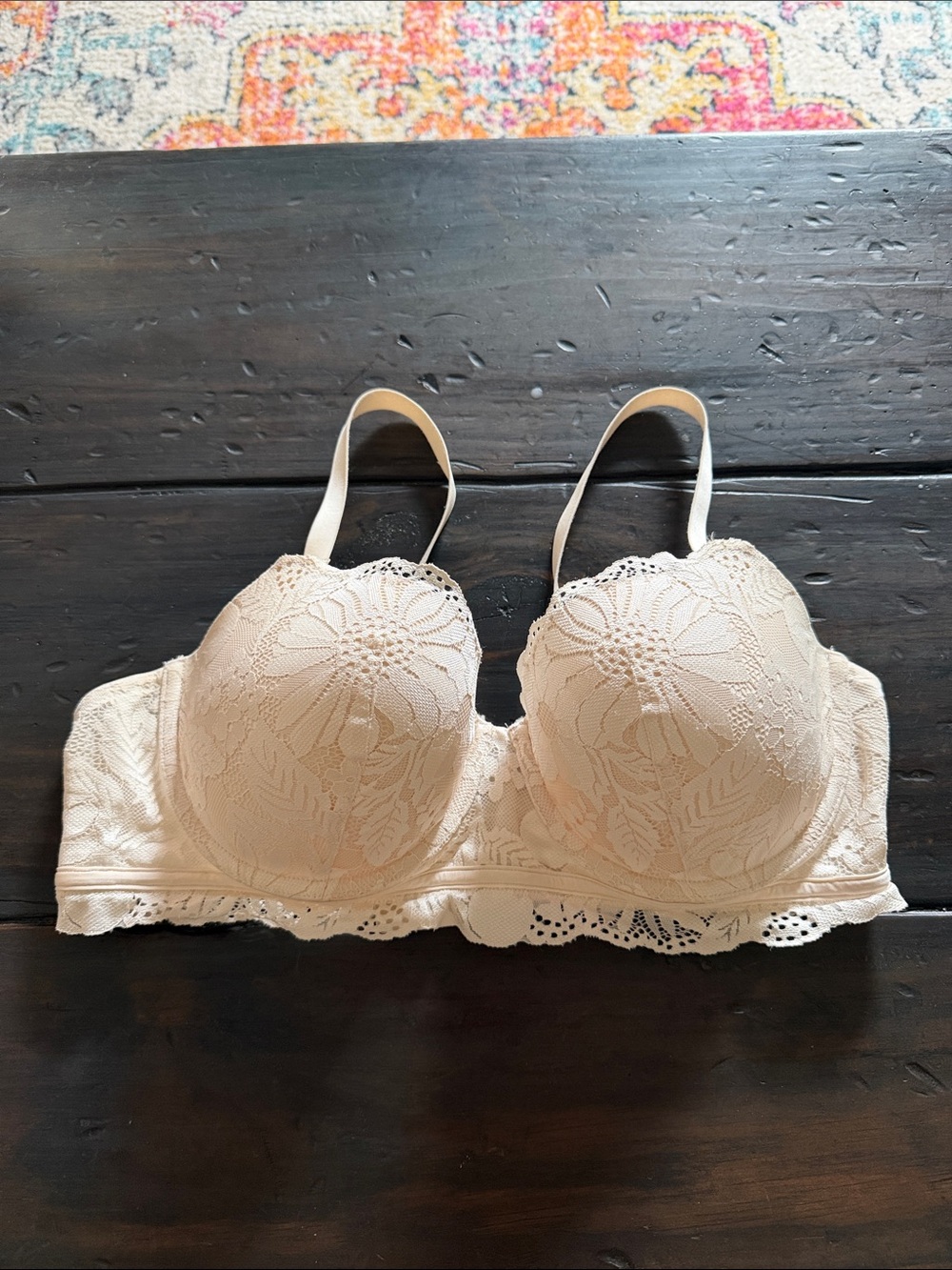 aerie Ivory Lace Bra